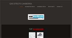Desktop Screenshot of gasstrutscanberra.com